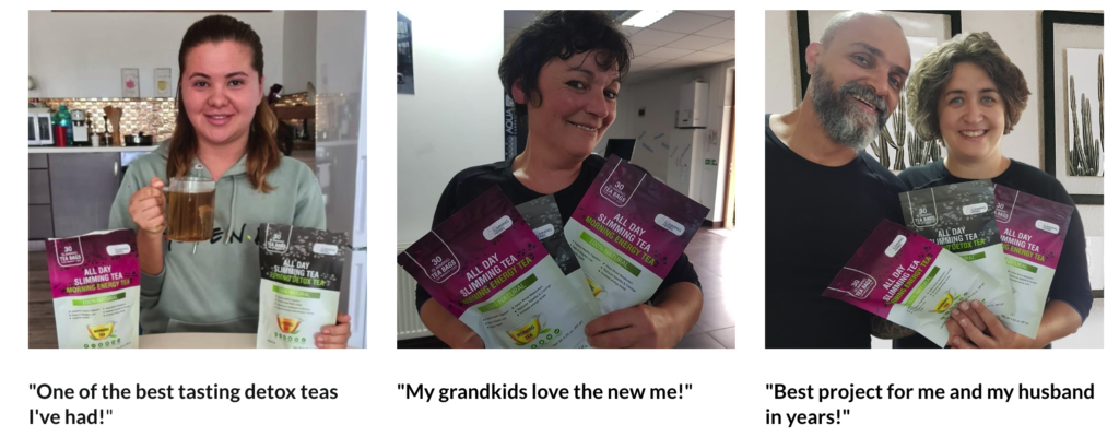 Real Customer All Day Slimming Tea